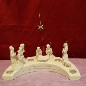 Hallmark Keepsake 2004 O Come Emmanuel Nativity Advent Candle New Original box